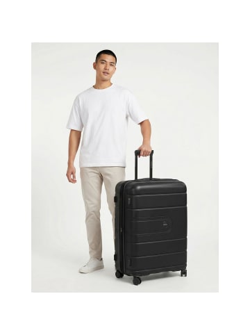 Redolz Essentials 11 4 Rollen Trolley 76 cm mit Dehnfalte black