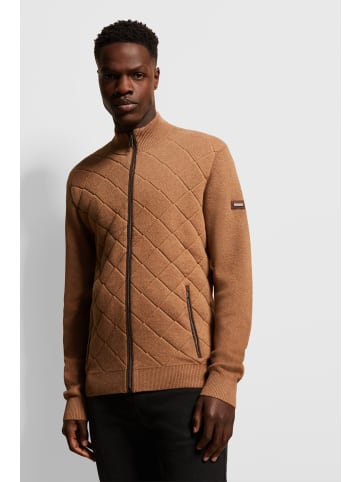 Bugatti Strickjacke in cognac