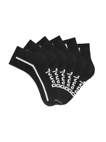 Bench Tennissocken in 6x schwarz