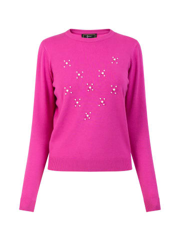 faina Strick Pullover in Pink