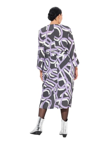 Ulla Popken Midikleid in asphalt