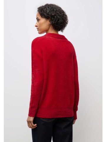 Street One V-Kragen Pullover für Damen in rot