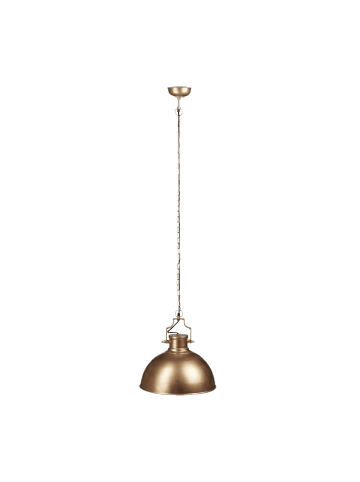 relaxdays Hängelampe in Gold - Ø 40,5 cm