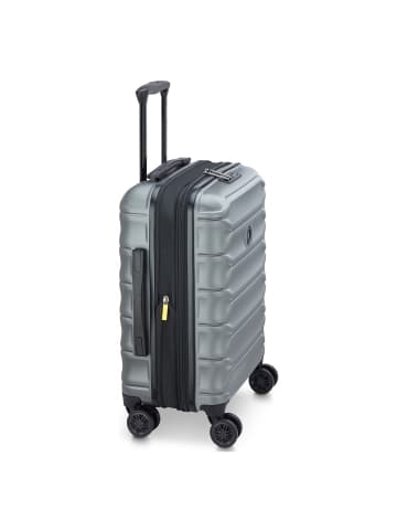Delsey Meteor 4 Rollen Kabinentrolley 55 cm mit Dehnfalte in graphite