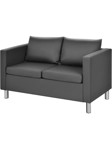 COSTWAY 2 Sitzer Sofa in Grau