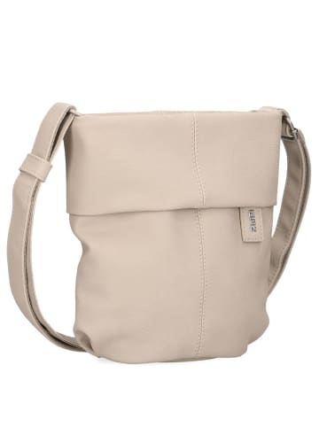 Zwei Mademoiselle M45 - Schultertasche 22 cm (nubuk-bordeaux) in nubuk-linen