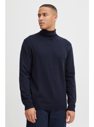 !SOLID Rollkragenpullover SDDenley LS2 21107426 in blau