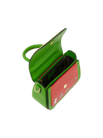 myMo Women Handbag in Red Green