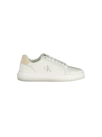 Calvin Klein Weiß Polyurethan Herren Sneaker