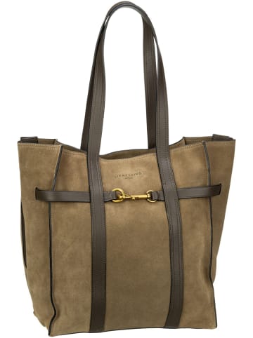 LIEBESKIND BERLIN Shopper Mara Suede Tote L in Salvia