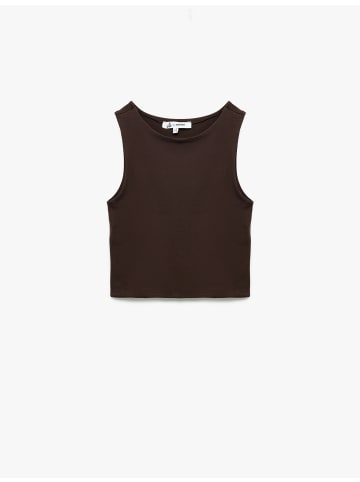 KOTON TANKTOPS BSC in Braun