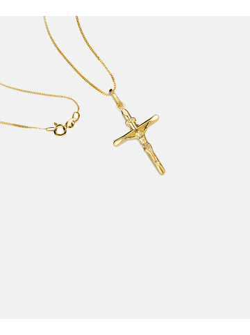 Diamant L'éternel Halskette aus 585 Gelbgold