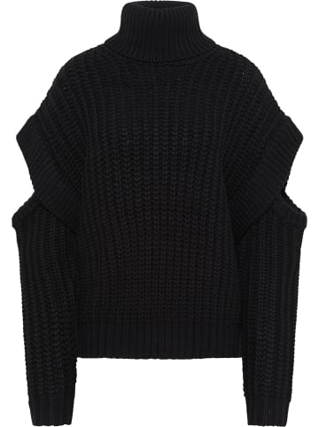 faina Strickpullover in Schwarz