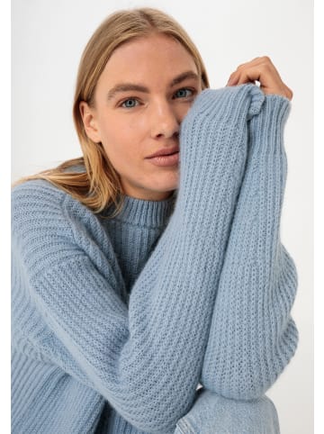 Hessnatur Strickpullover in himmelblau