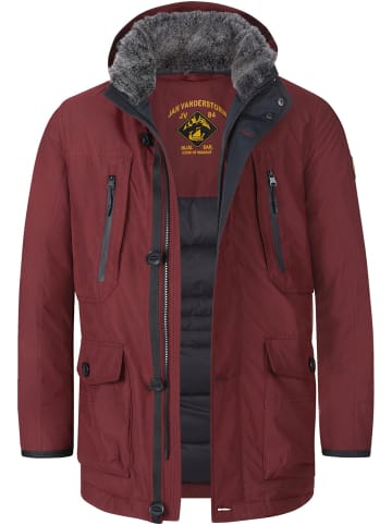 Jan Vanderstorm Funktionsjacke BOTULFR in dunkelrot