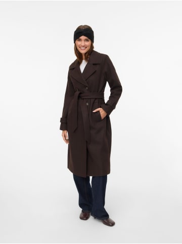 Vero Moda Trenchcoat in Chocolate Torte