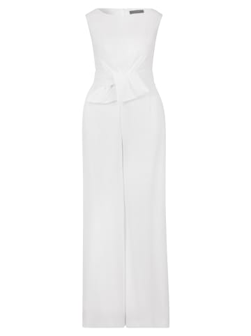 Vera Mont Jumpsuit mit weitem Bein in Rohweiß