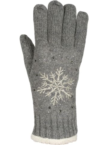 styleBREAKER Strickhandschuhe in Grau