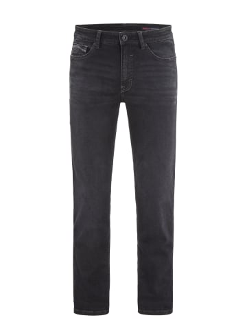 Paddock's 5-Pocket Jeans PIPE in black/black moustache use