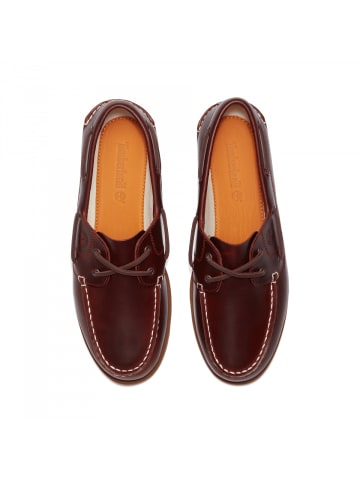 Timberland sportlicher Schnürer Classic Boat in Violett