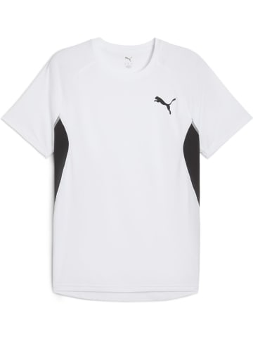 Puma T-Shirt "Cross The Line Tee 3.0" in Weiß