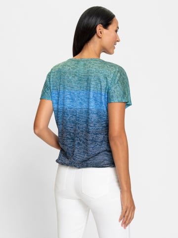 Heine Shirt in marine-bedruckt