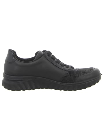rieker Sportlicher Schnürschuh in schwarz