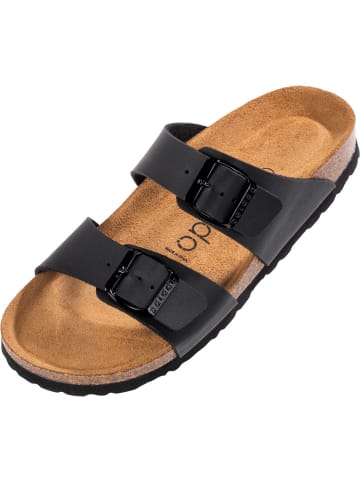 palado Pantoletten in Basic Matt Schwarz