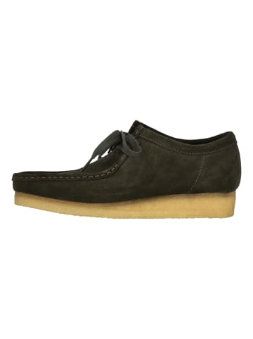 Clarks Schnürschuhe Wallabee Forest Green Sde in 5295A Forest Green Sde