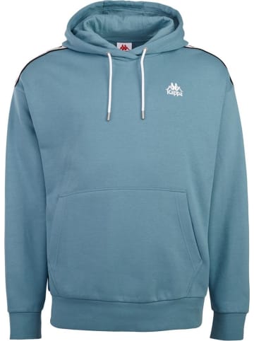 Kappa Hoodie "Hoodie" in Blau