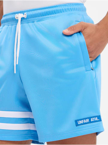 UNFAIR ATHLETICS Shorts in hellblau weiß