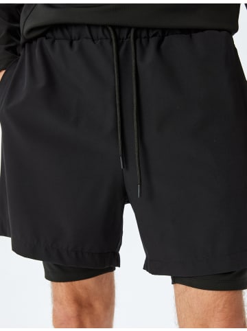 KOTON KURZHOSEN in Schwarz