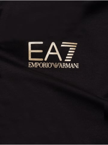 EA7 T-Shirt in schwarz