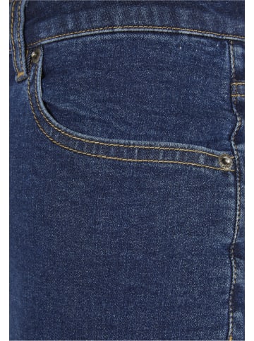 Urban Classics Urban Classics Herren Relaxed Fit Jeans Shorts in mid indigo washed