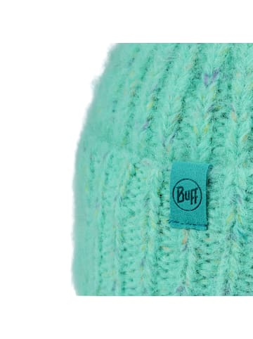 Buff Knitted & Fleece Band Beanie Eyla in Türkis