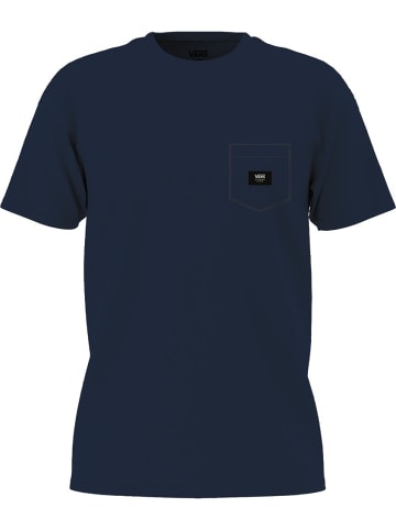 Vans T-Shirt "Off The Wall Ii Pocket Ss" in Blau