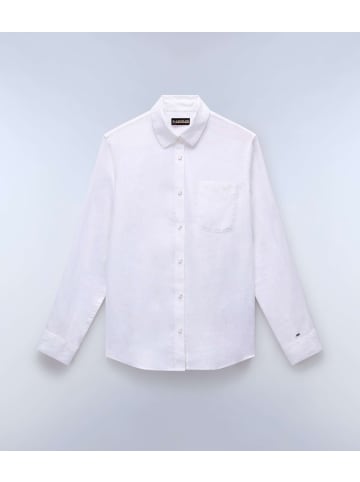 Napapijri Longsleeve "G-Ete" in Weiß