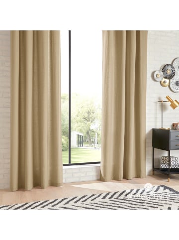 Atmosphera Créateur d'intérieur Vorhang in gelb