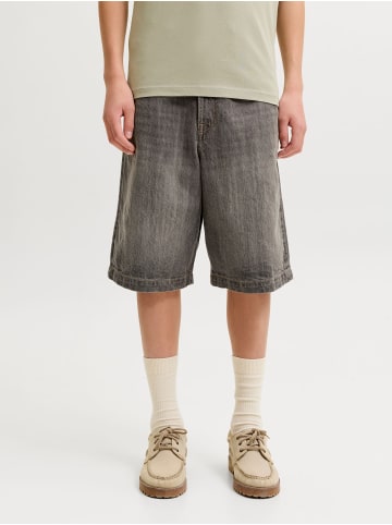 JACK & JONES Junior Jeans-Shorts in Black Denim