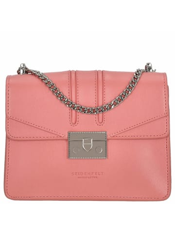 Seidenfelt Roros - Schultertasche 21 cm (gold) in bubble gum