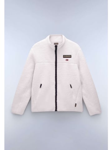 Napapijri Fleecejacke/Fleecepullover "T-Tynik Fz" in Beige