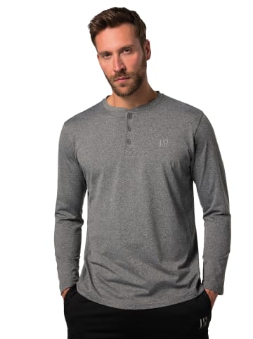 JP1880 Kurzarm T-Shirt in grau melange