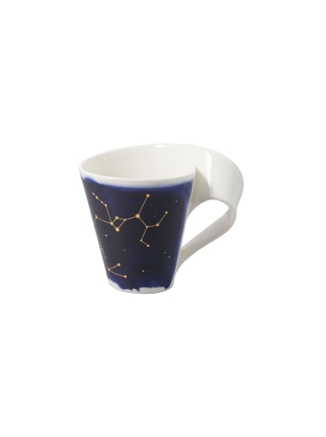 Villeroy & Boch Tasse Schütze NewWave Stars 300 ml weiß-blau in weiß-blau