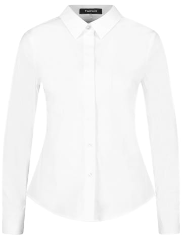 TAIFUN Langarmbluse für Damen in white