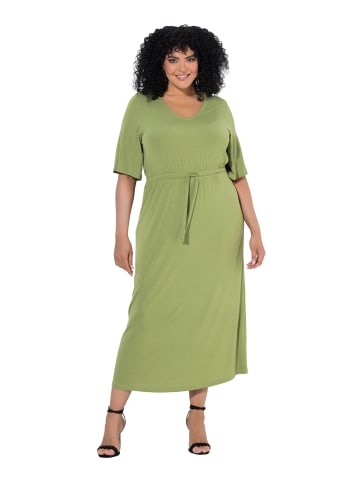 Ulla Popken Midikleid in grasgrün