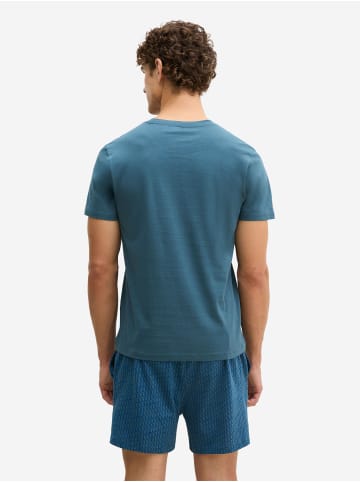Marc O'Polo Pyjama Mix N Match in orion blue/print