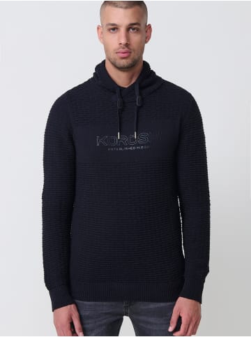 KOROSHI Strickpullover in SCHWARZ