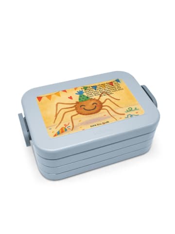 Mr. & Mrs. Panda Bento Box Spinne Agathe Party Design mit Spruch in Blau Pastell