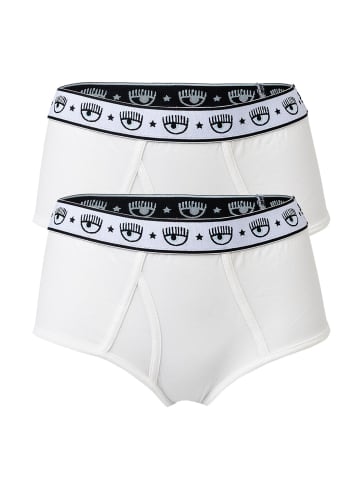 Chiara Ferragni Slip 2er Pack in Weiß
