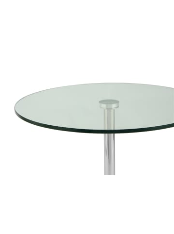 Kayoom Beistelltisch Lana in silber - weiß